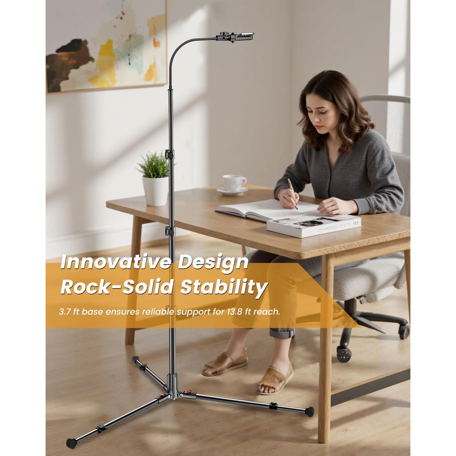 Trípode para Teléfono CAMBOFOTO S202 84" Ajustable con Control Remoto