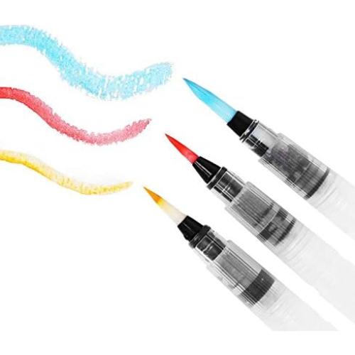 3 Plumas de Pincel de Acuarela Lind Kitchen 122mm Nylon