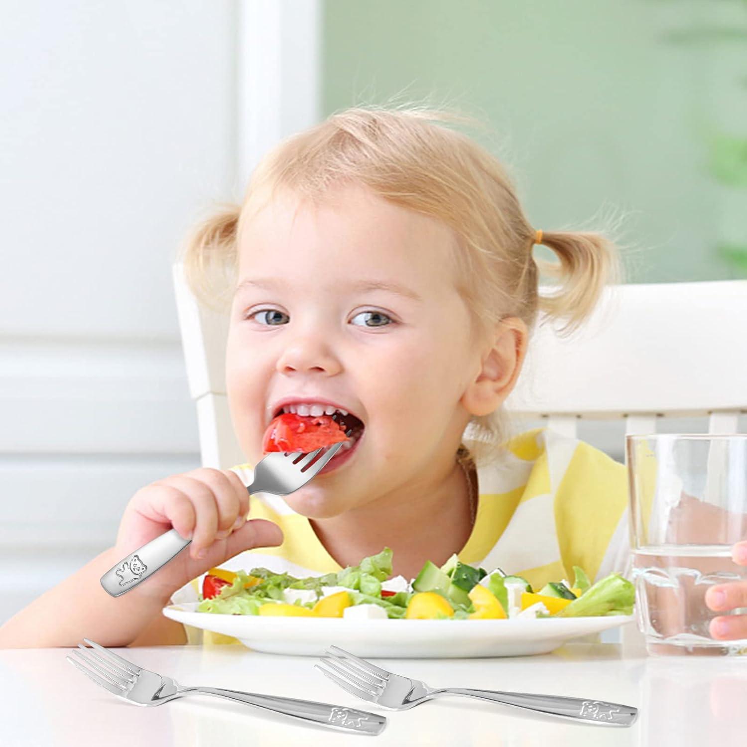 Conjunto de Cubiertos para Niños Pimoys 9 Piezas Acero Inoxidable