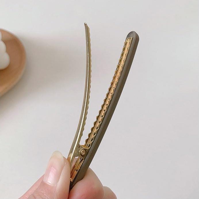 4 Clips de Pelo Tipo Cocodrilo KINGWEDDING 9cm Colorido