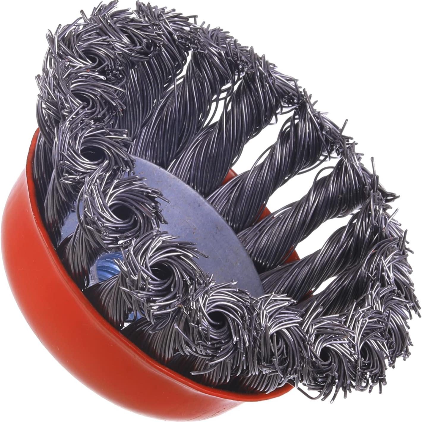 Cepillo de Alambre WENORA 3" para Amoladora Angular - Paquete de 2