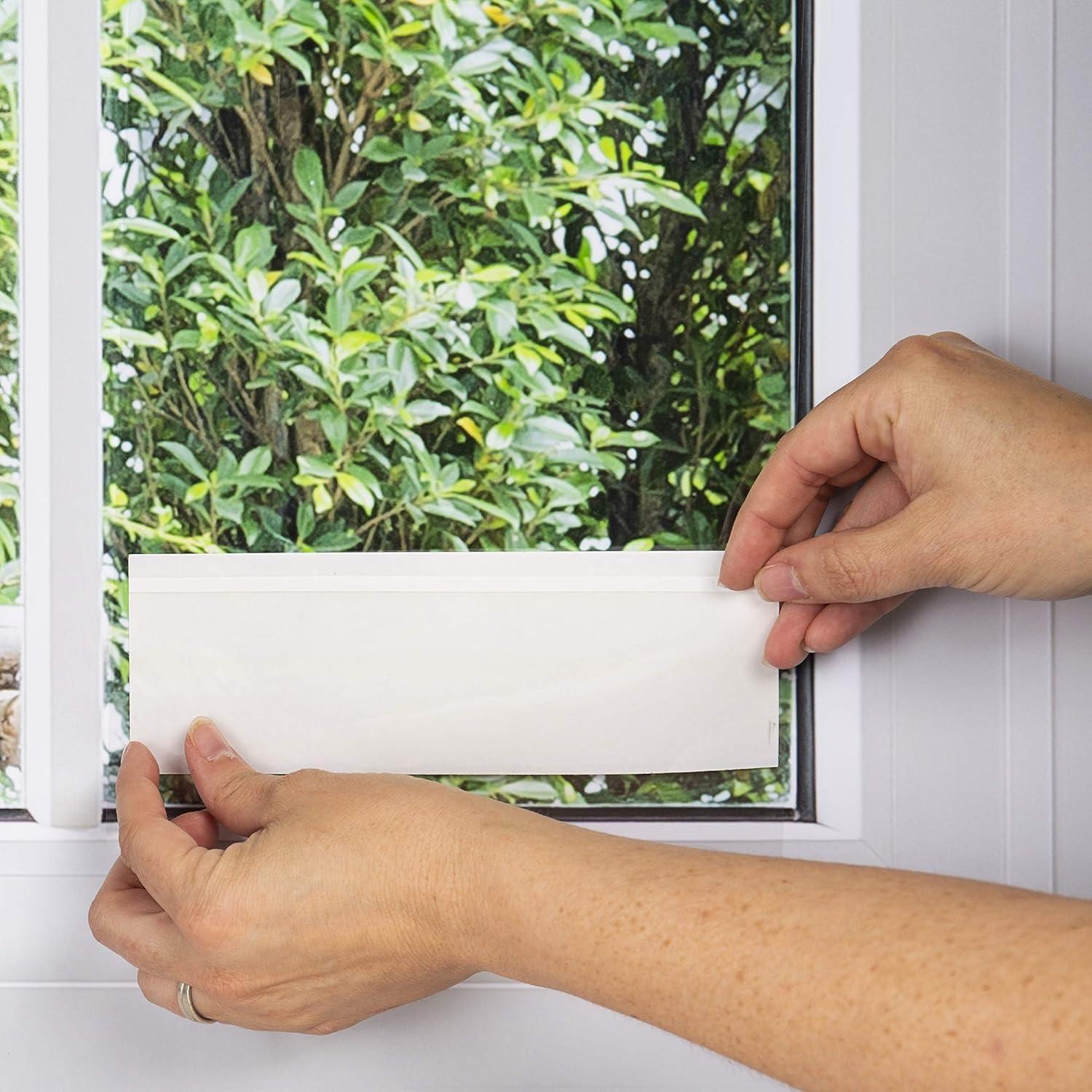 Trampa de Moscas Black Flag - 4 Unidades, Adhesiva Transparente