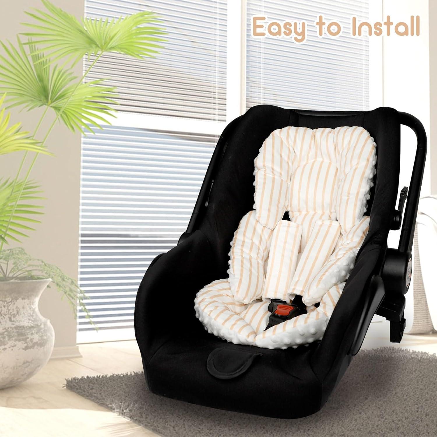 Inserto para Asiento de Auto Bebés CARUILI Marrón 0-5 Meses