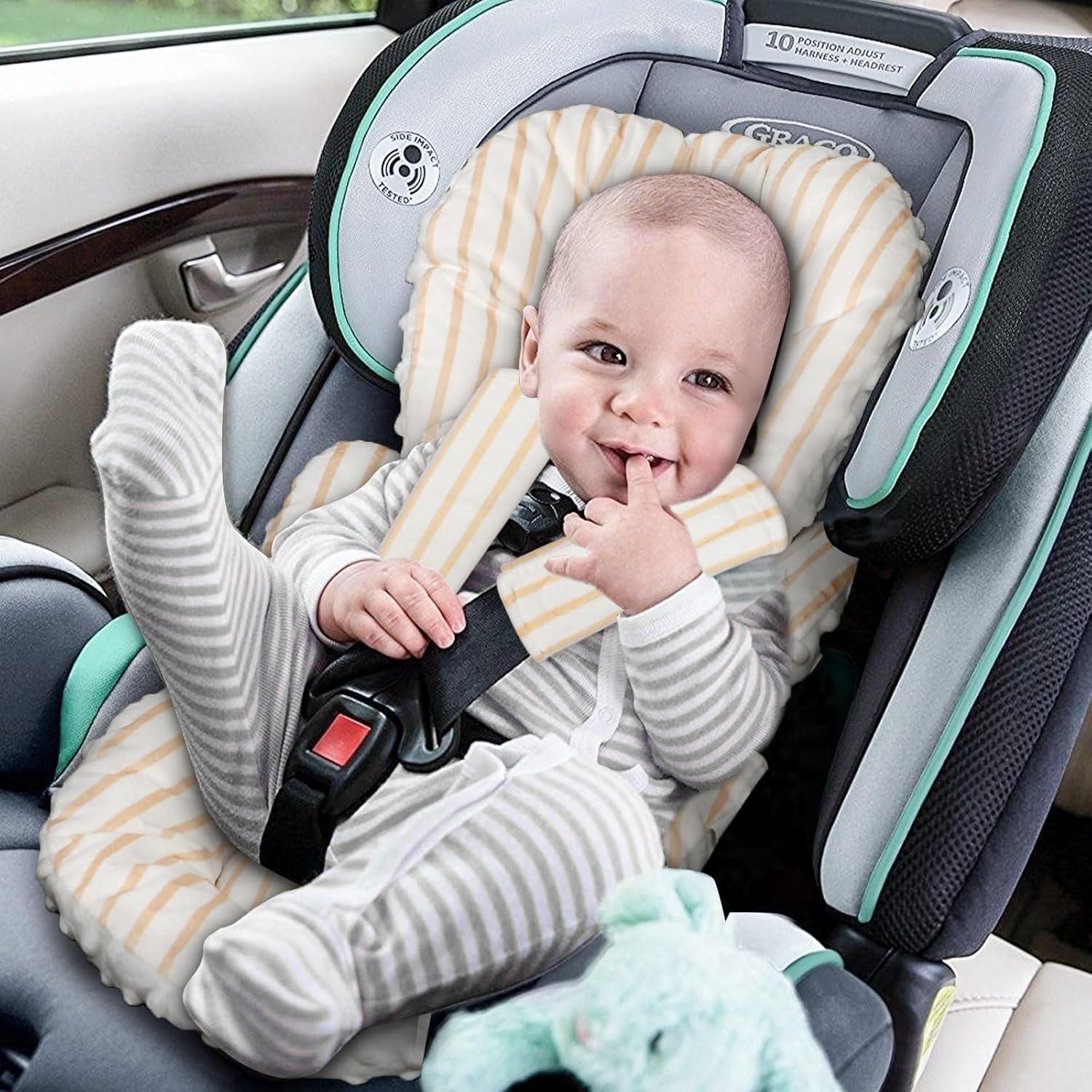 Inserto para Asiento de Auto Bebés CARUILI Marrón 0-5 Meses