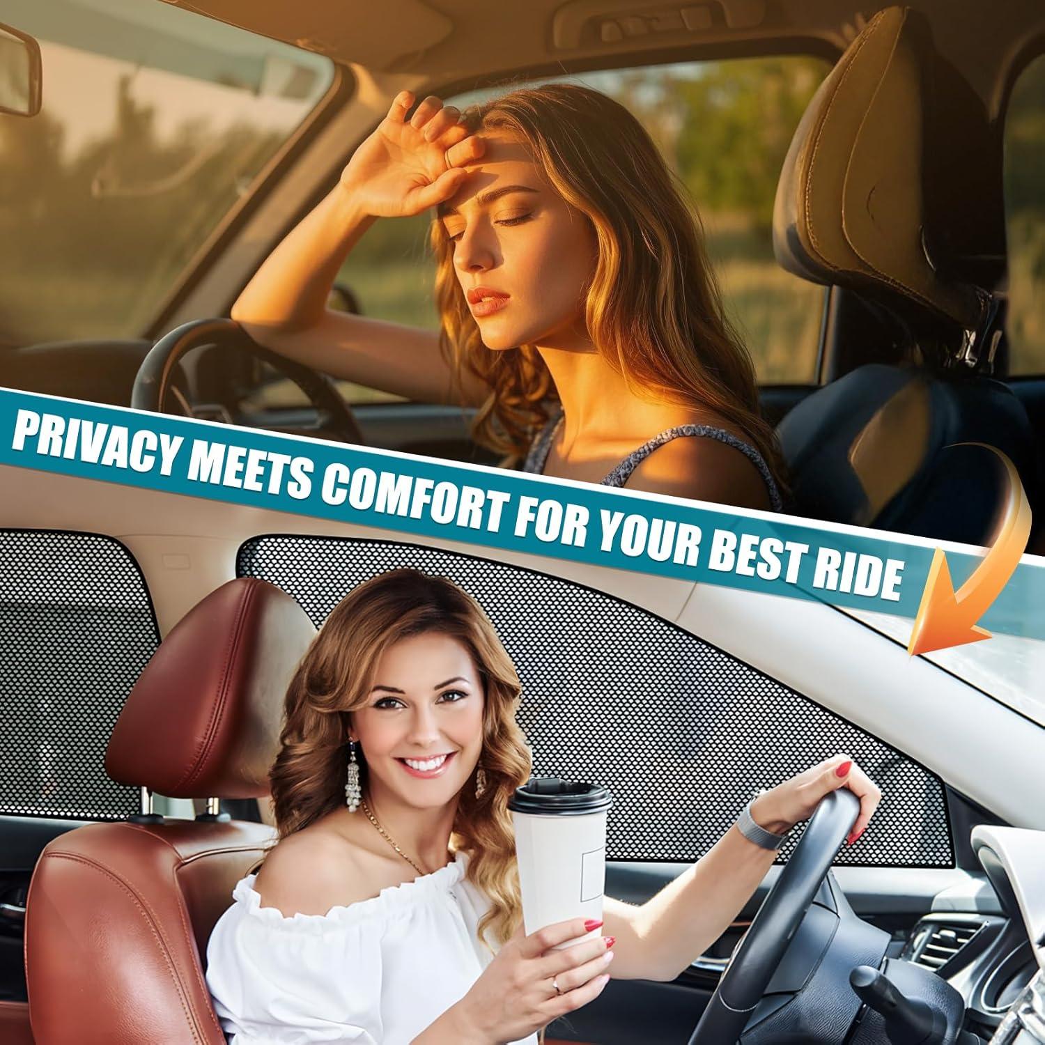 Cortina Solar de Ventana Lateral ZATOOTO para Coche Bebé