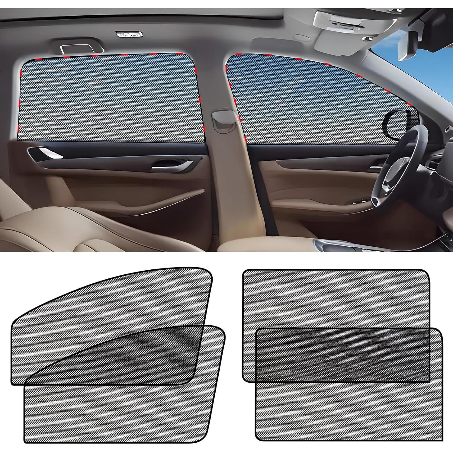 Cortina Solar de Ventana Lateral ZATOOTO para Coche Bebé