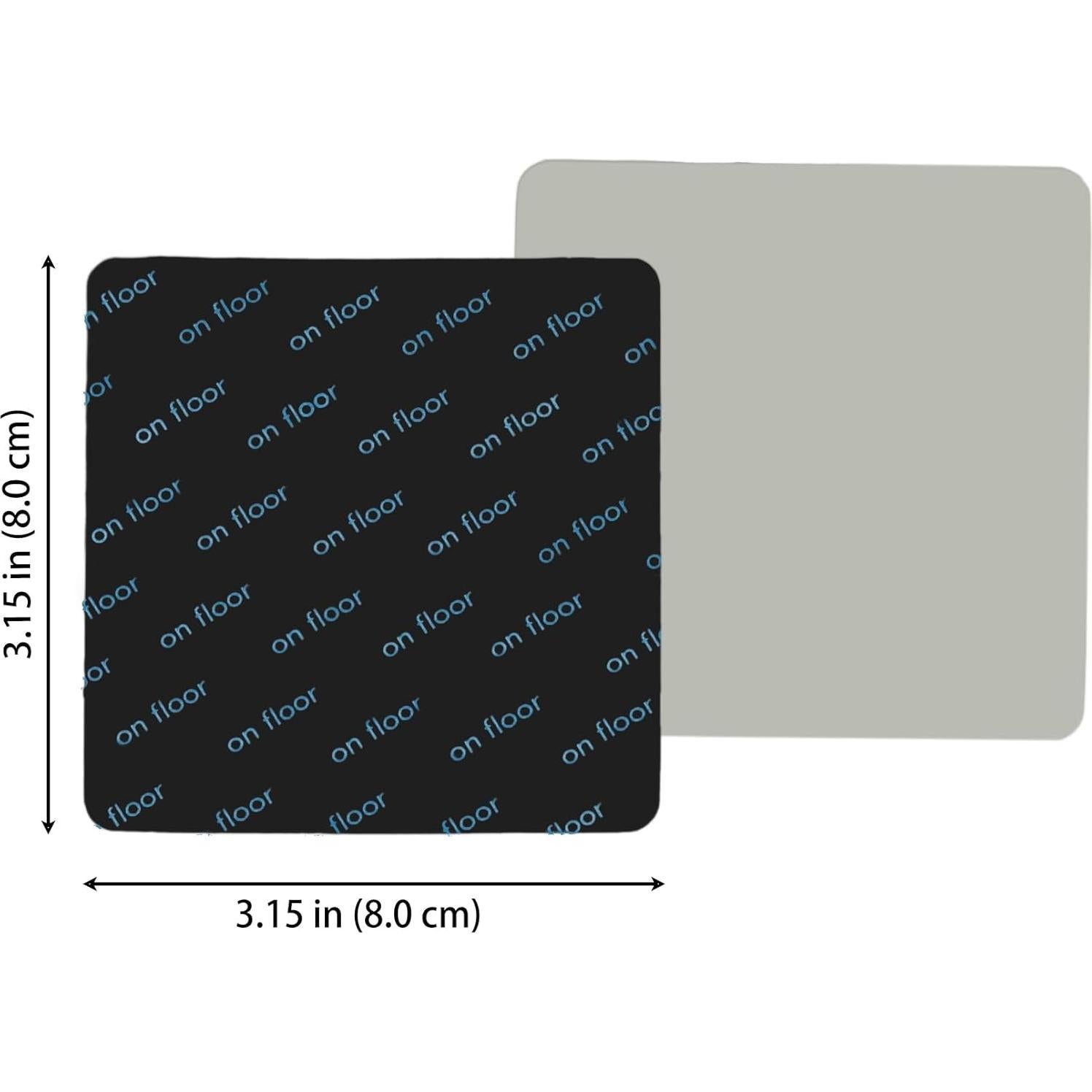 12 Almohadillas Antideslizantes para Alfombra Yinglejiacns 8x8cm