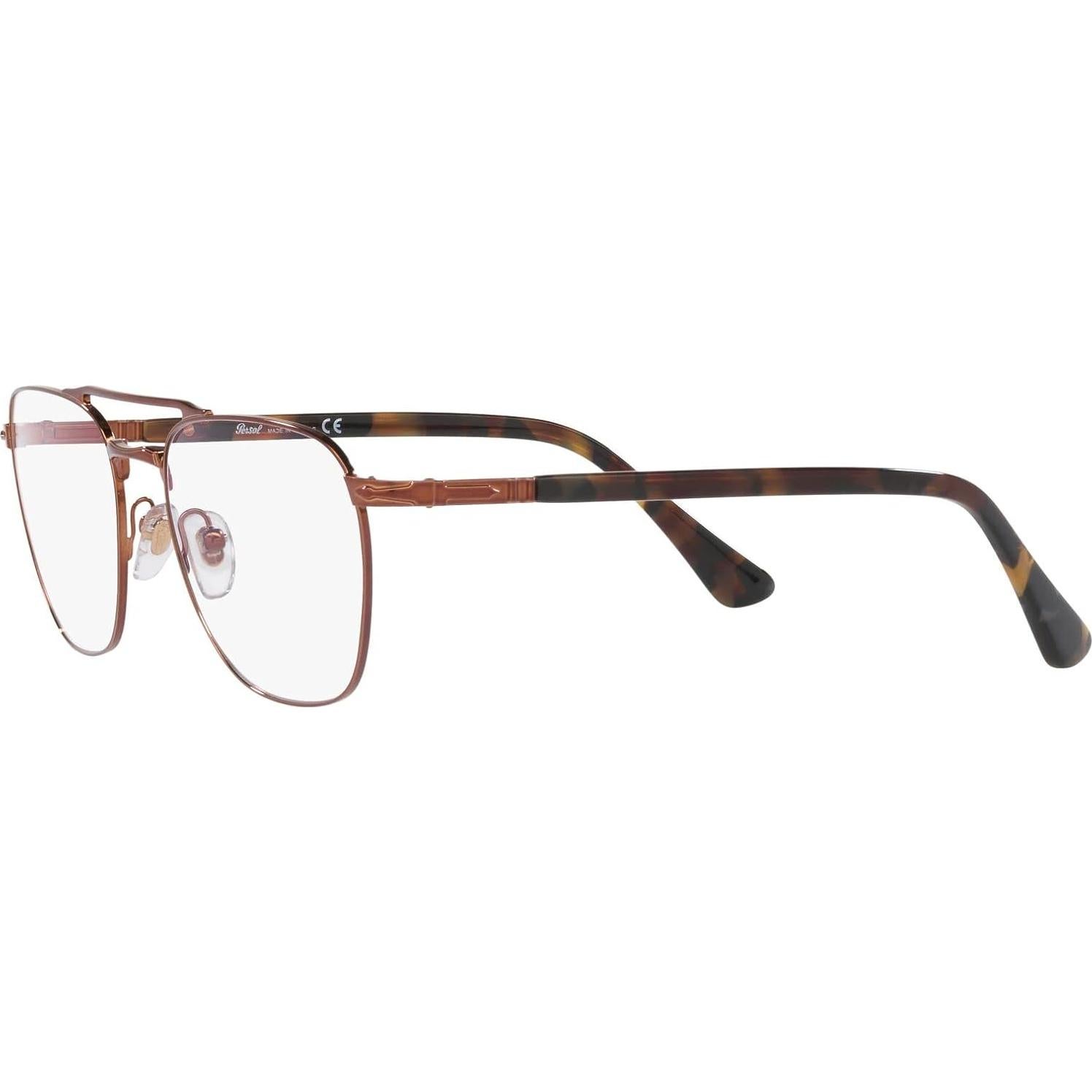 Montura de Gafas Recetadas Persol PO2494V Cuadradas Marrón 53mm