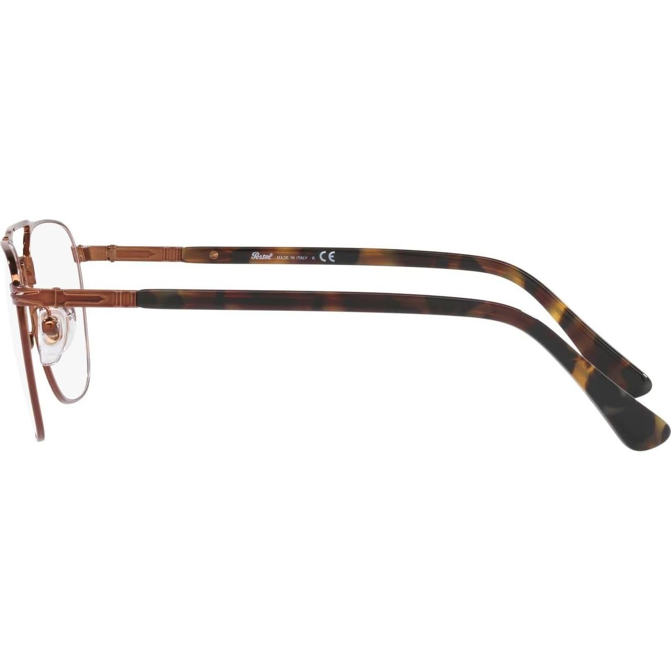 Montura de Gafas Recetadas Persol PO2494V Cuadradas Marrón 53mm