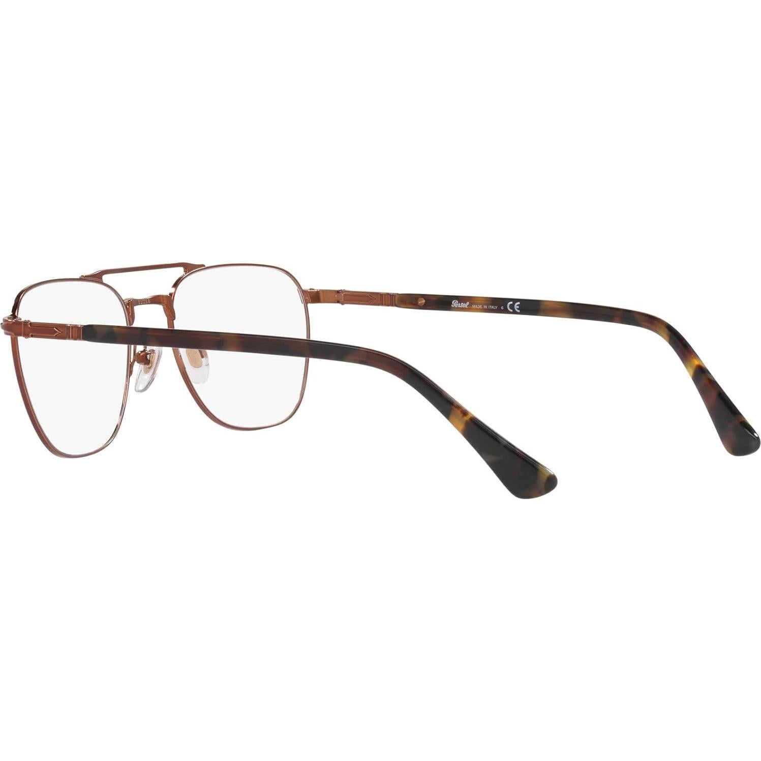 Montura de Gafas Recetadas Persol PO2494V Cuadradas Marrón 53mm