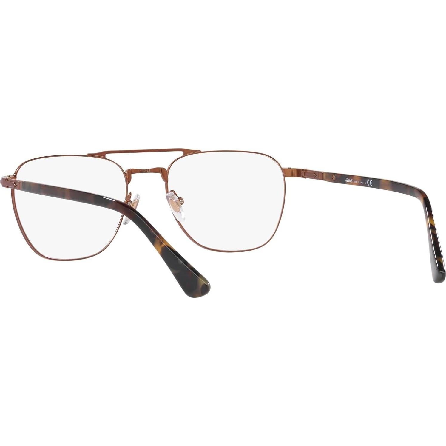 Montura de Gafas Recetadas Persol PO2494V Cuadradas Marrón 53mm