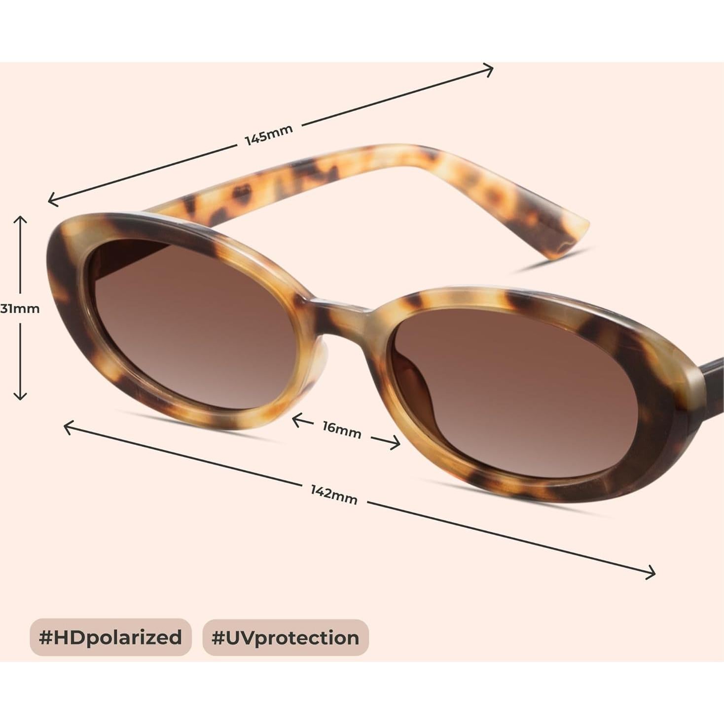 Gafas de Sol Ovaladas Miyya DK005 Polarizadas UV400