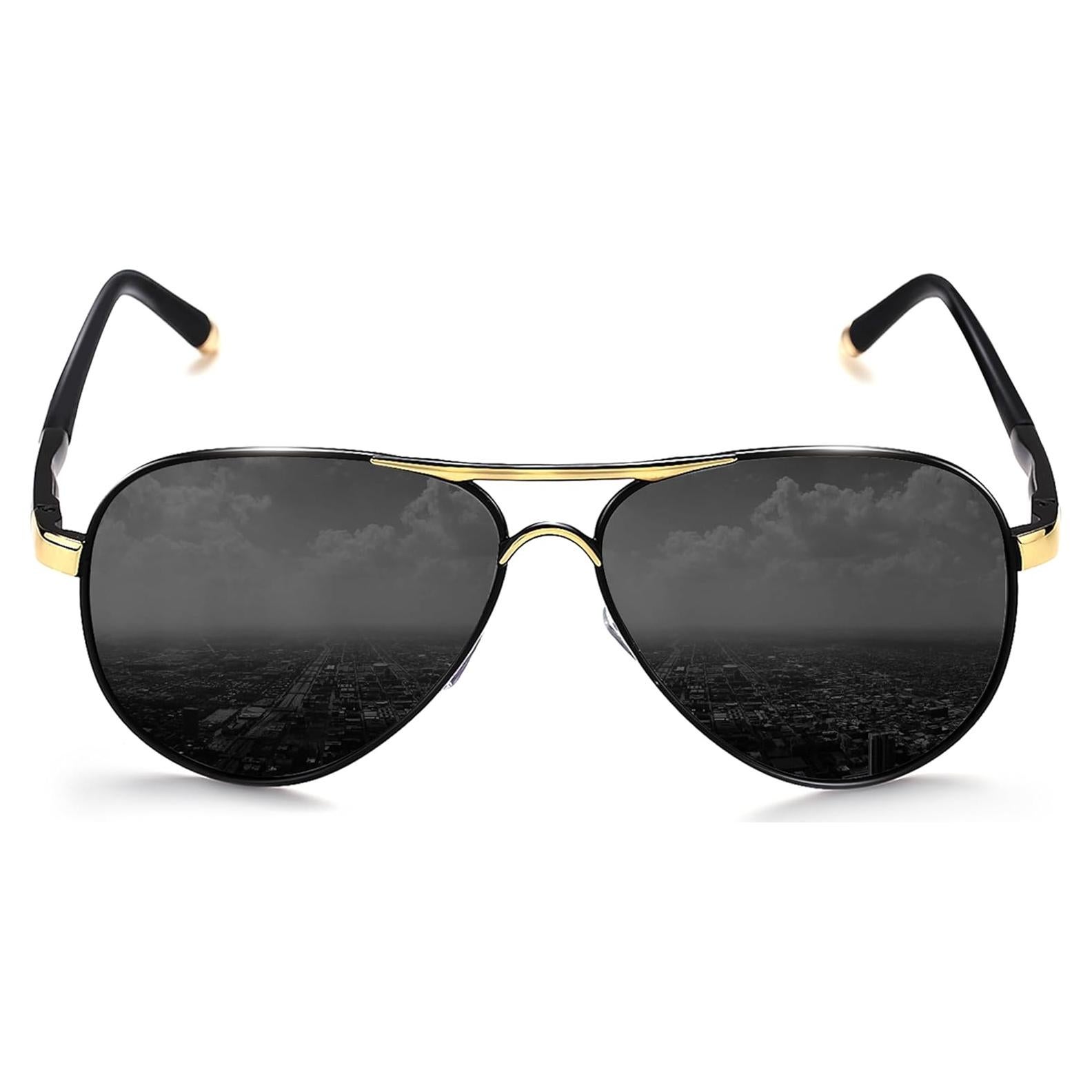 Gafas de sol aviador ROCKNIGHT UV400 polarizadas 58mm