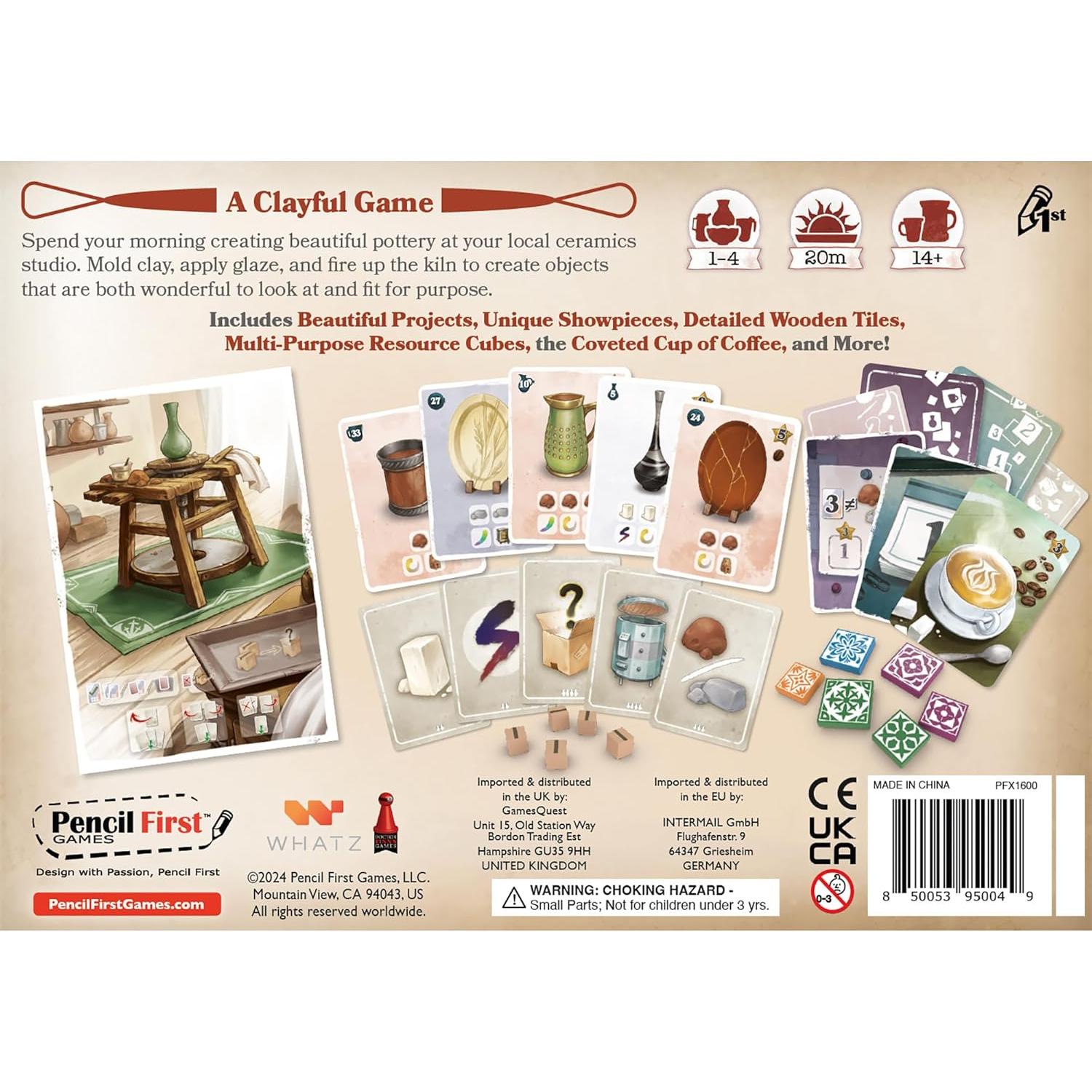 Juego de Mesa Amanecer en El Estudio - Pencil First Games