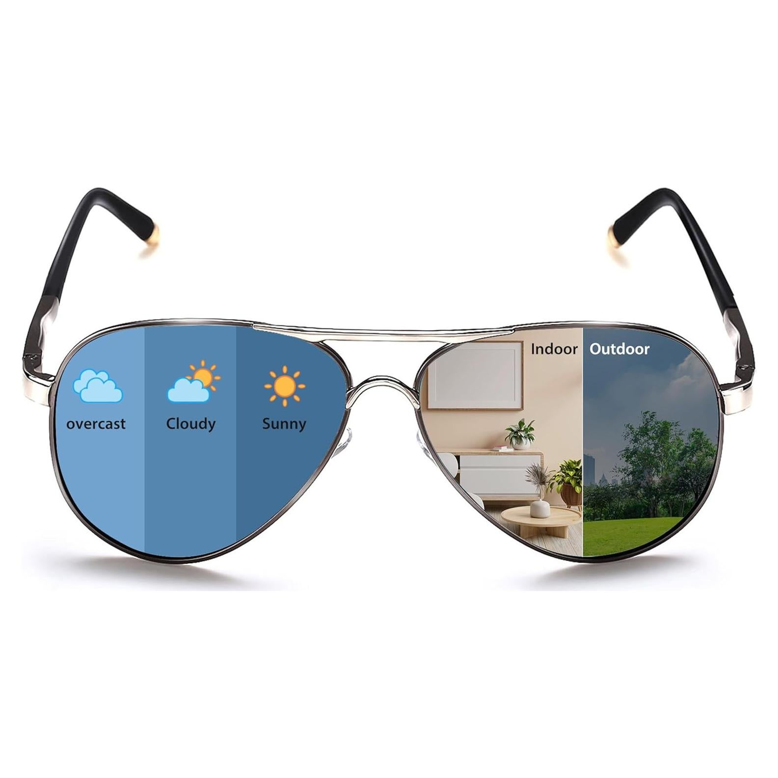 Gafas de sol aviador ROCKNIGHT UV400 polarizadas 58mm