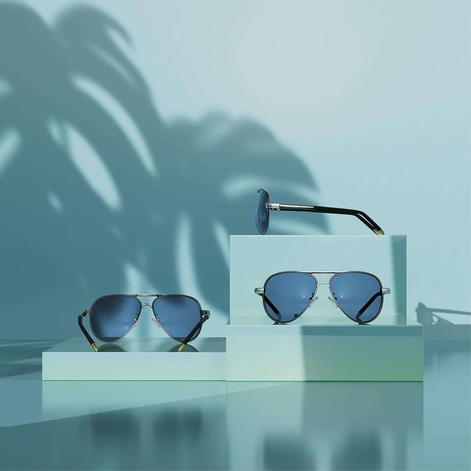 Gafas de sol aviador ROCKNIGHT UV400 polarizadas 58mm