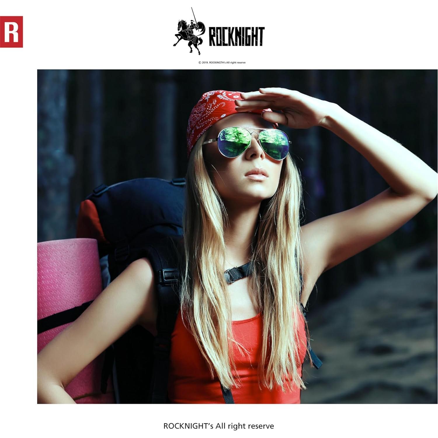 Gafas de sol aviador ROCKNIGHT UV400 polarizadas 58mm