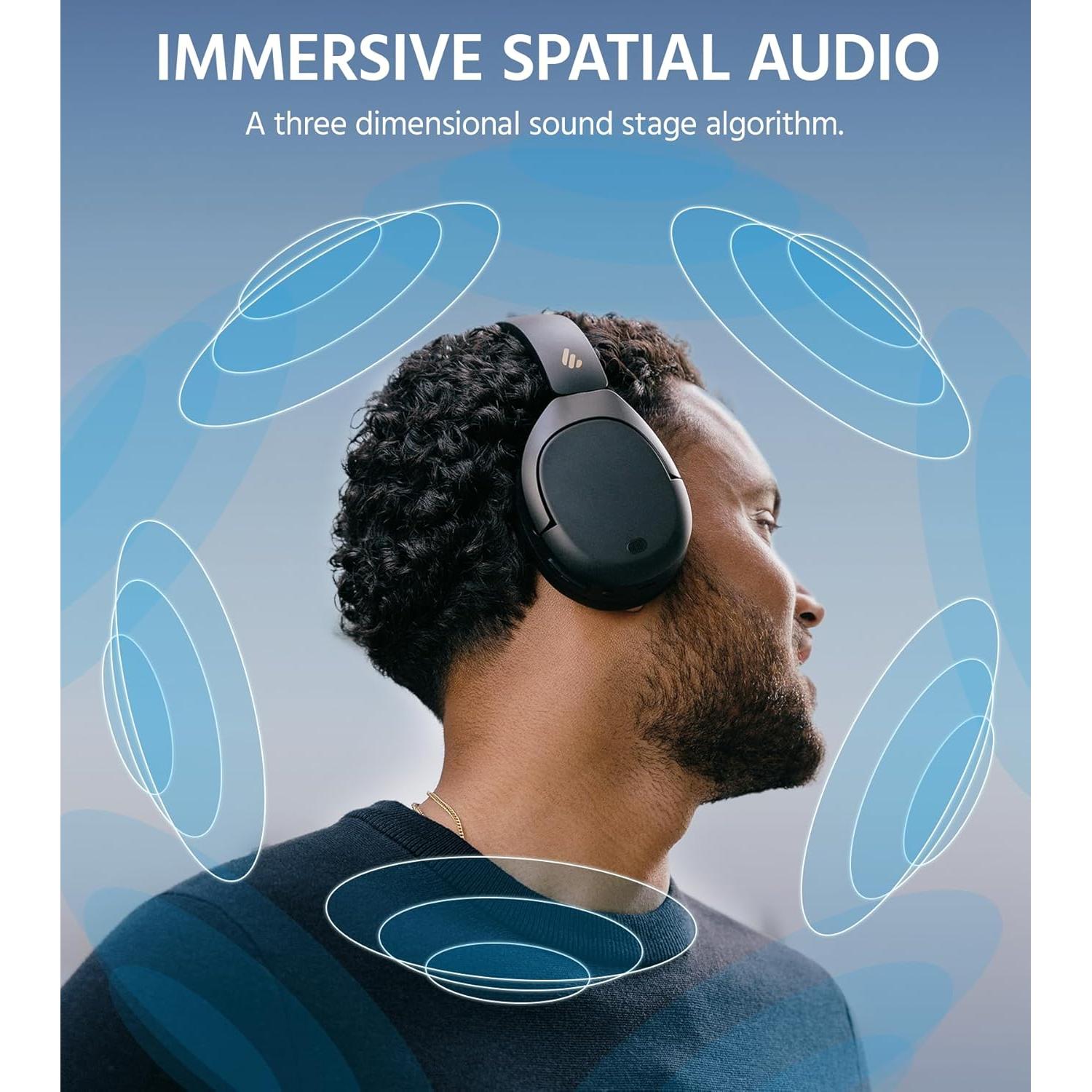 Edifier W830NB Auriculares Inalámbricos ANC 94H Bluetooth 5.4 - Negro