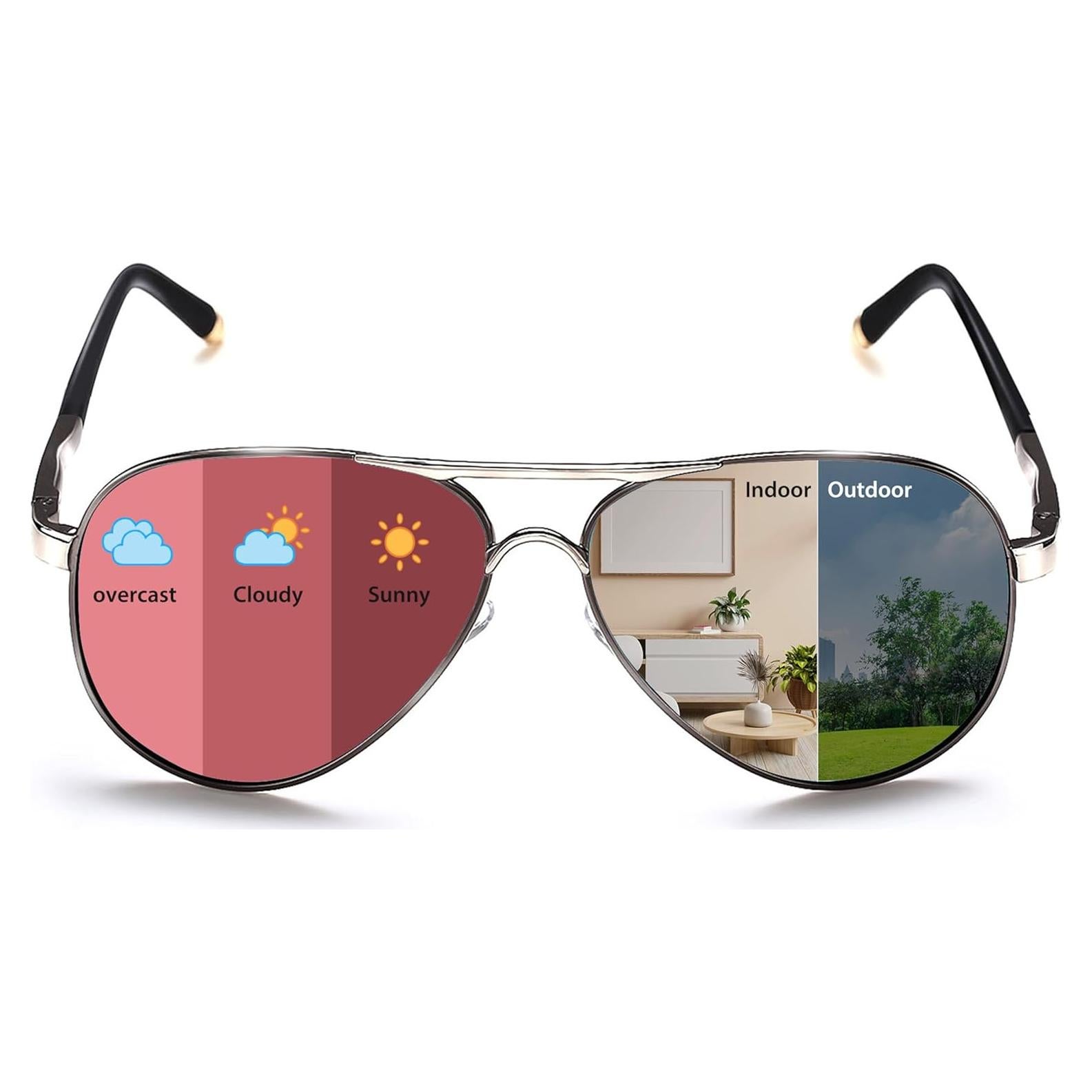 Gafas de sol aviador ROCKNIGHT UV400 polarizadas 58mm