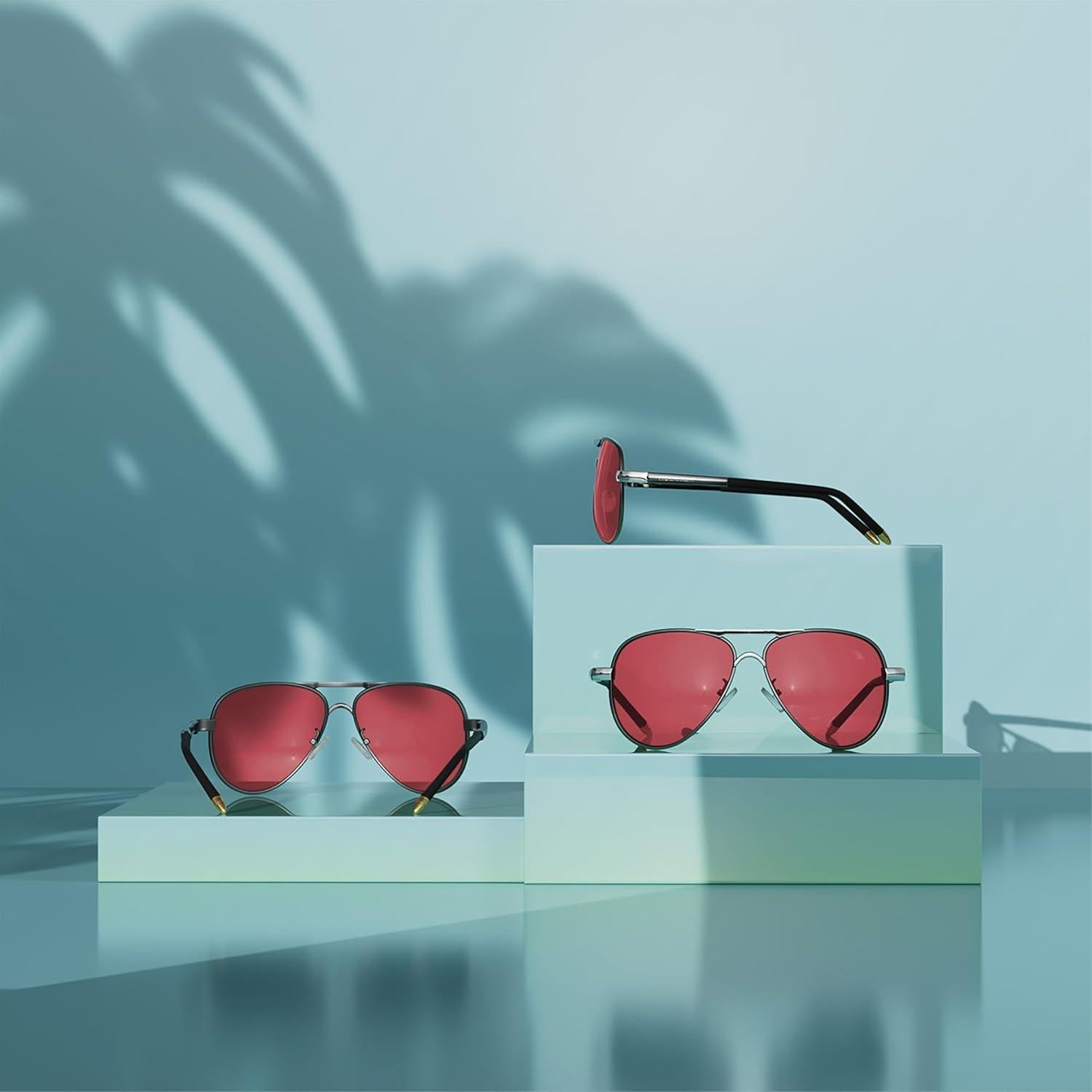 Gafas de sol aviador ROCKNIGHT UV400 polarizadas 58mm