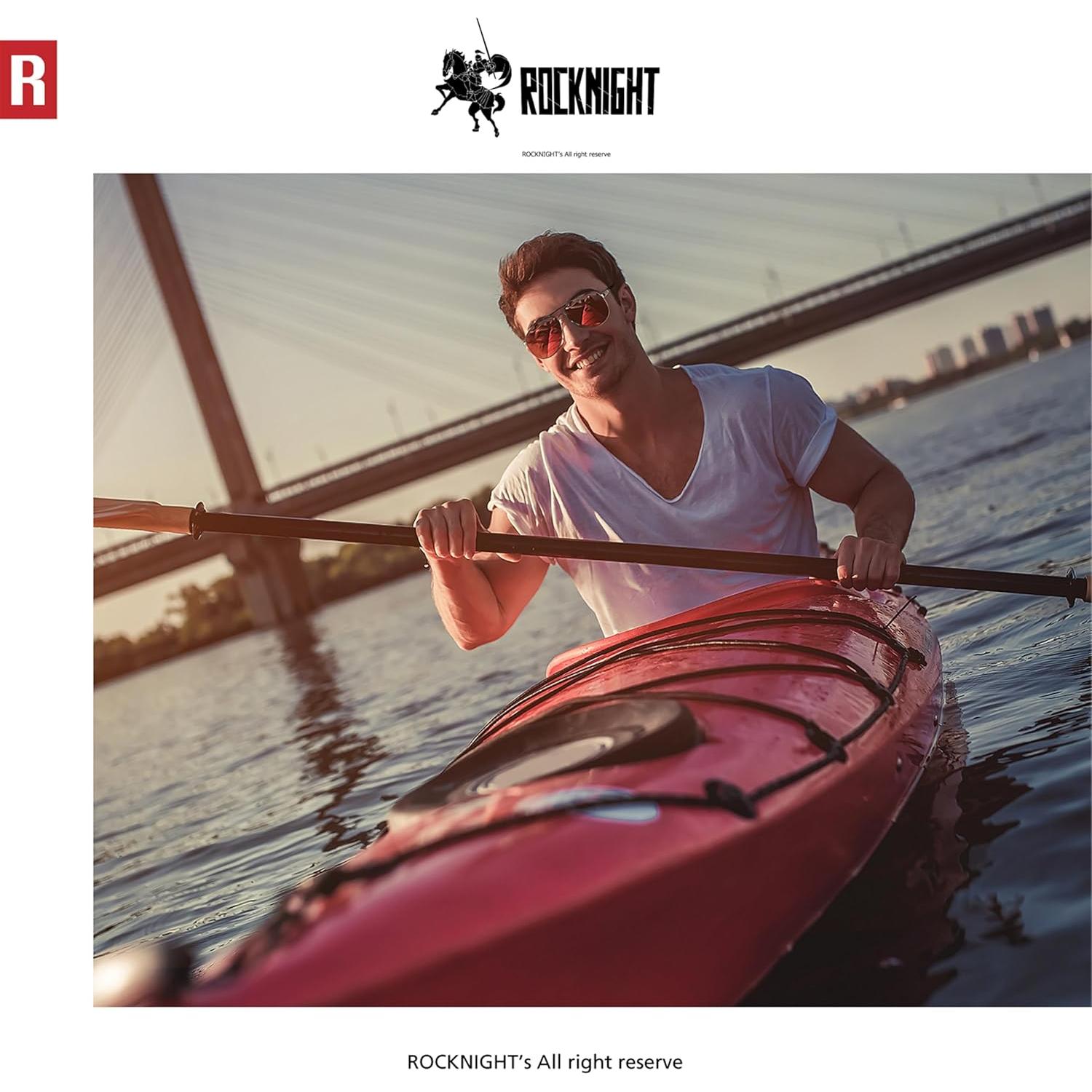 Gafas de Sol Aviador ROCKNIGHT 58mm Polarizadas UV400