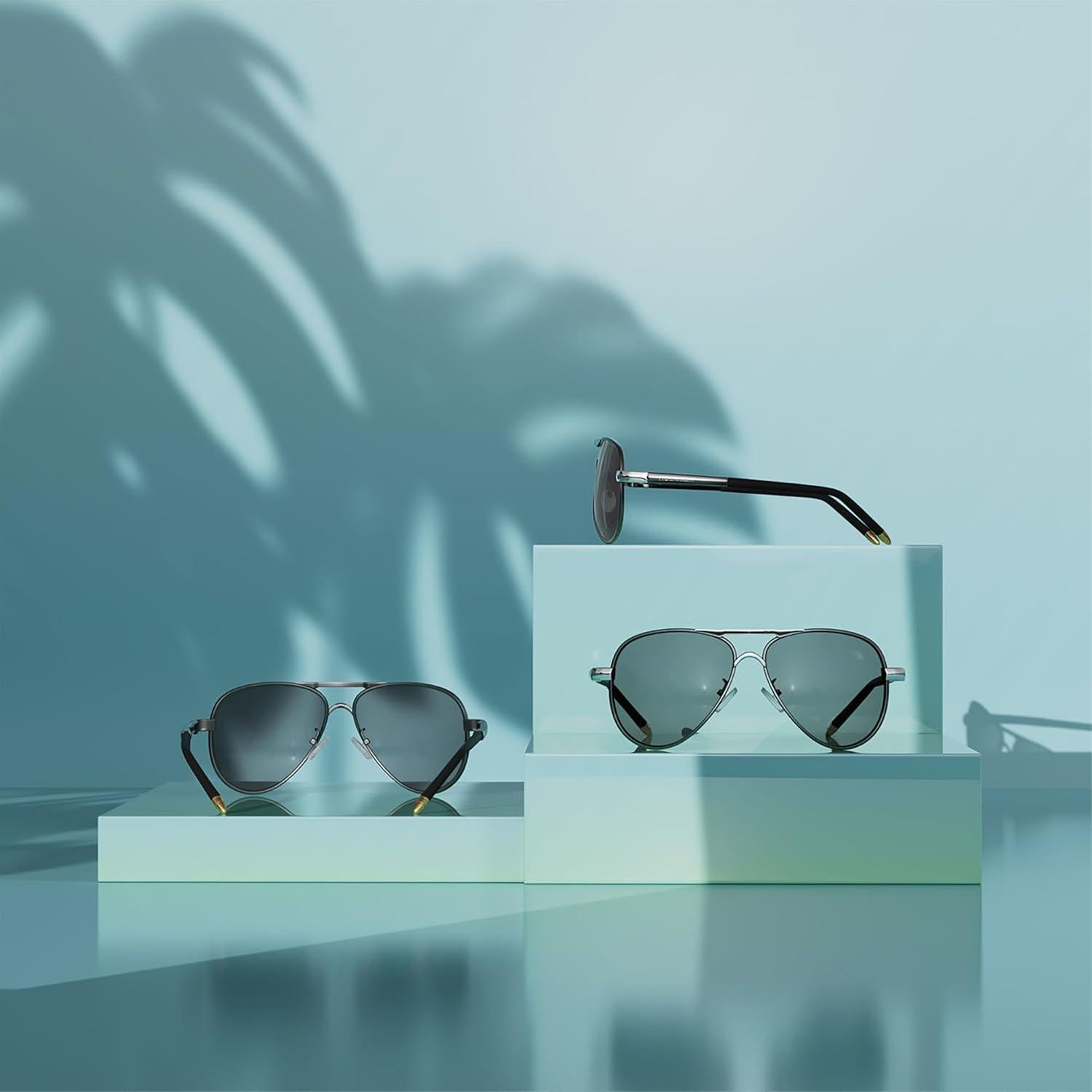 Gafas de sol aviador ROCKNIGHT UV400 polarizadas 58mm