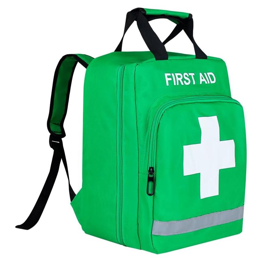 Mochila de Primeros Auxilios Vacía JIPEMTRA Verde 35x25x20cm