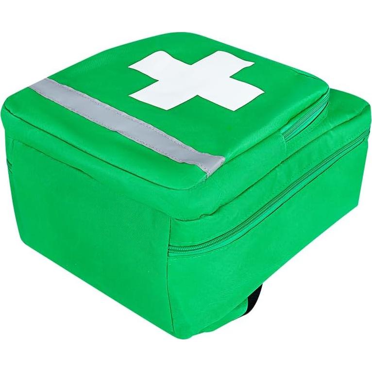 Mochila de Primeros Auxilios Vacía JIPEMTRA Verde 35x25x20cm