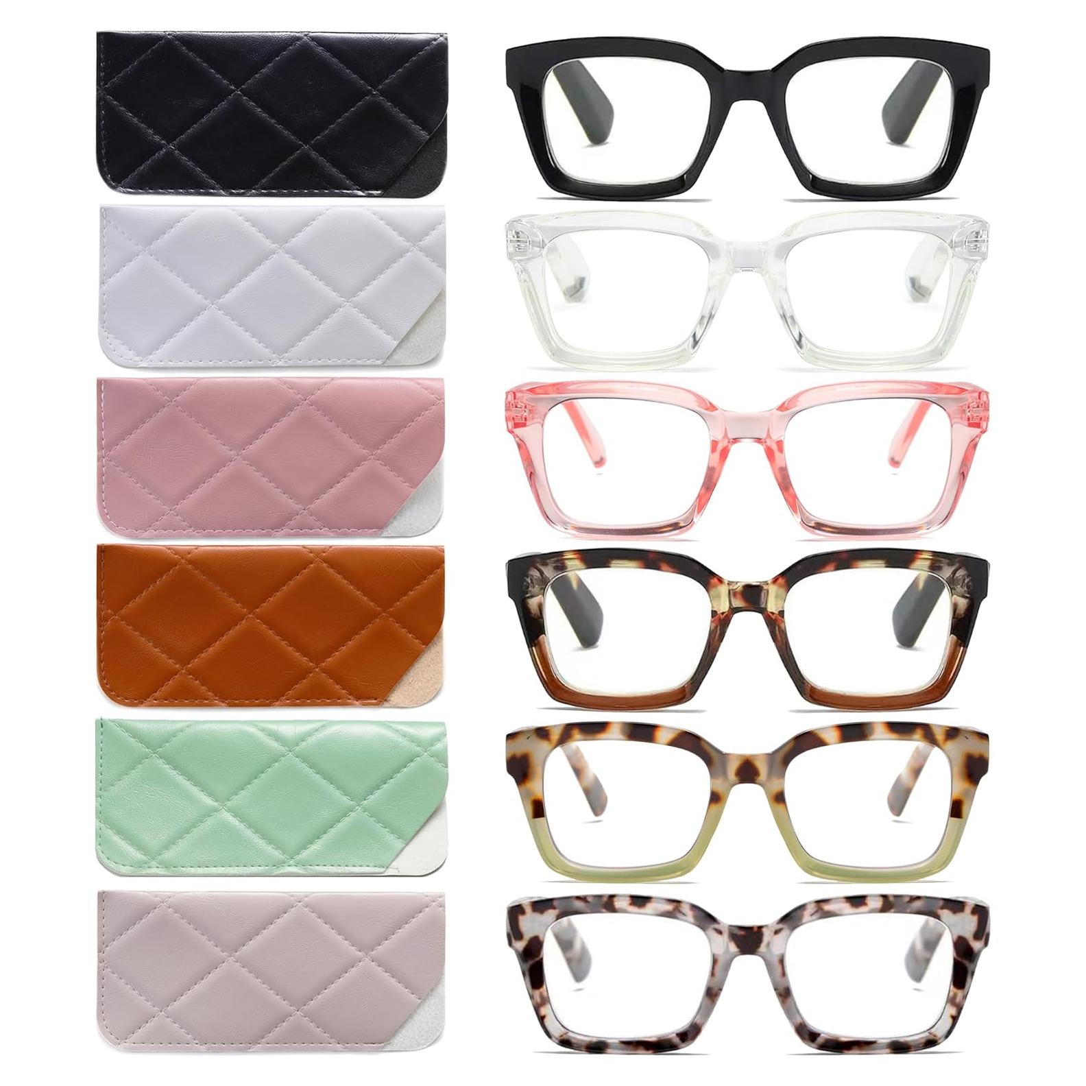 Gafas de lectura LOUOL estilo vintage bloqueo luz azul