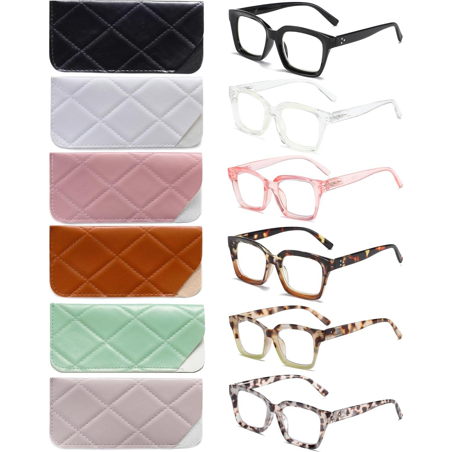 Gafas de lectura LOUOL estilo vintage bloqueo luz azul