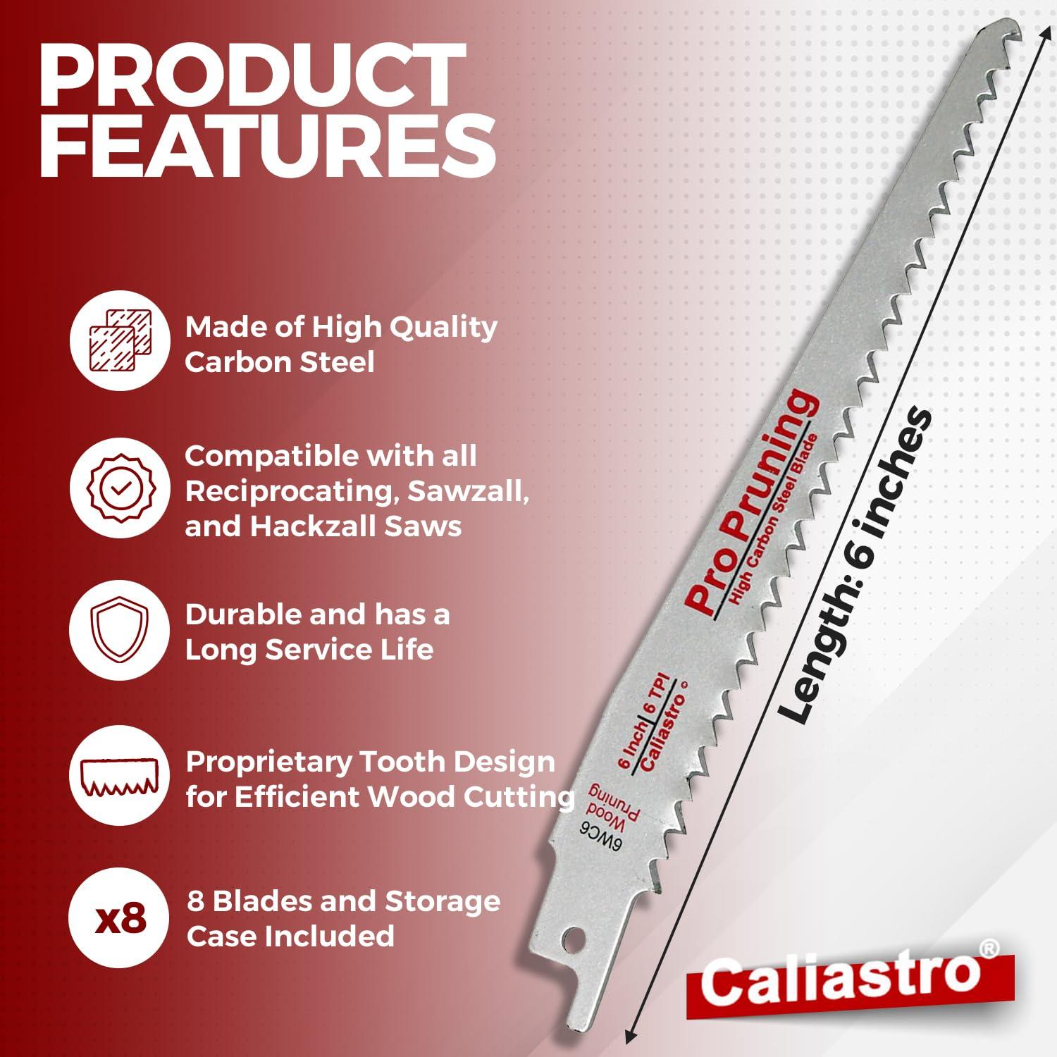 Hojas de corte de madera 15 cm Caliastro - Paquete de 8