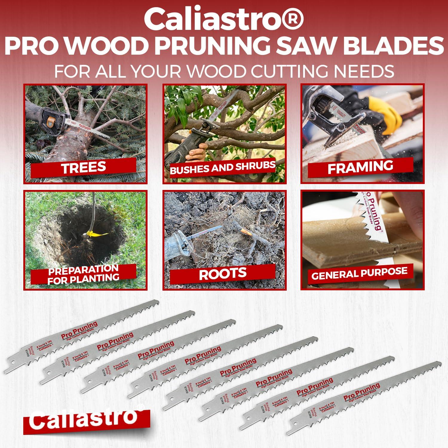 Hojas de corte de madera 15 cm Caliastro - Paquete de 8