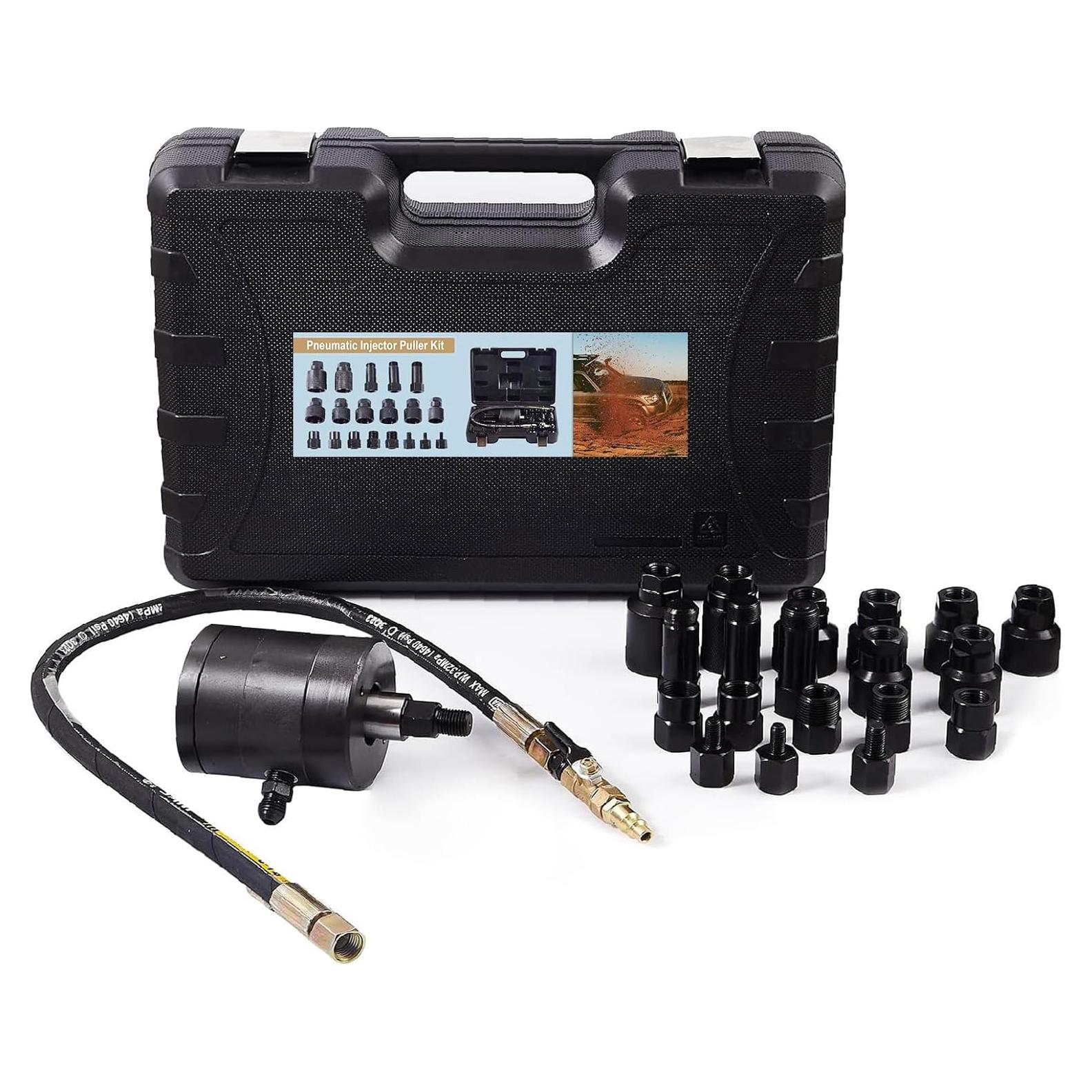 Extractor de Inyectores Neumáticos Rolfutool RF-21M 21 Piezas