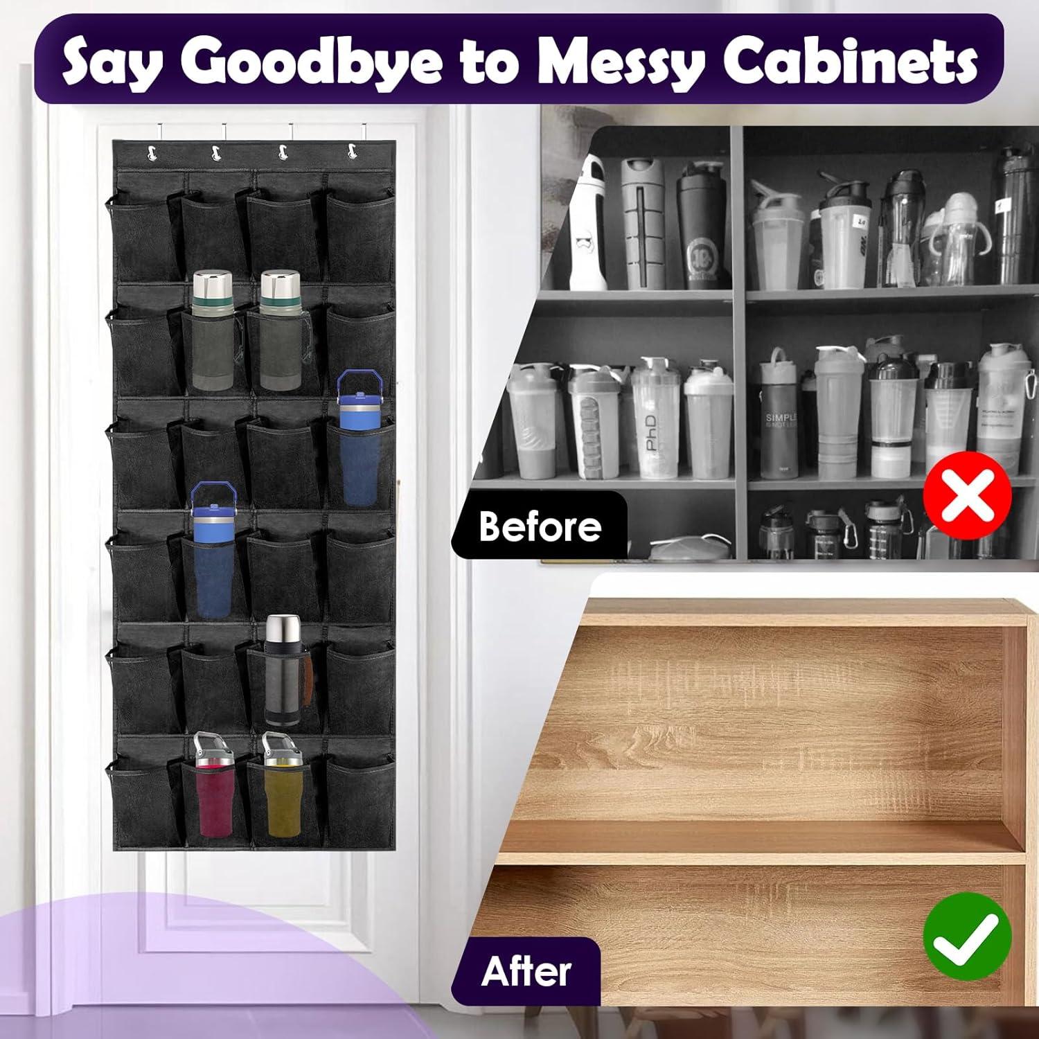 Organizador de Botellas de Agua Chaseroad 24 Bolsillos Plegable