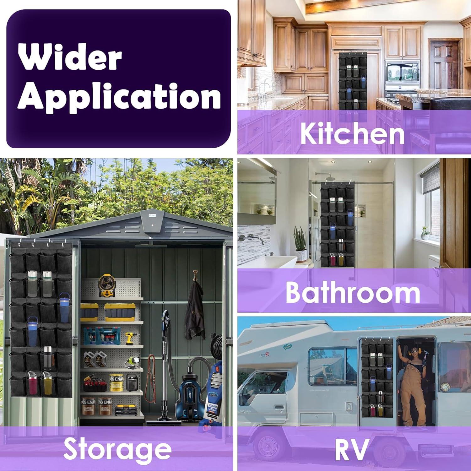 Organizador de Botellas de Agua Chaseroad 24 Bolsillos Plegable