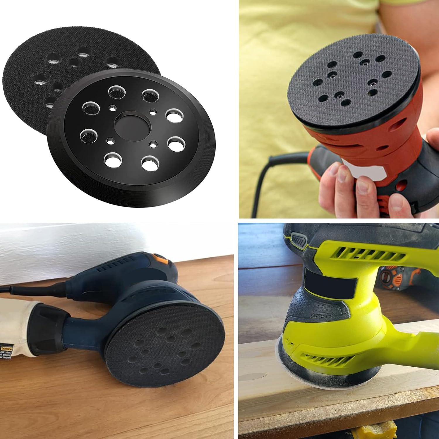 Almohadilla de Lijado 5" RUIHONGV para Lijadoras Ridgid R2600, R2601