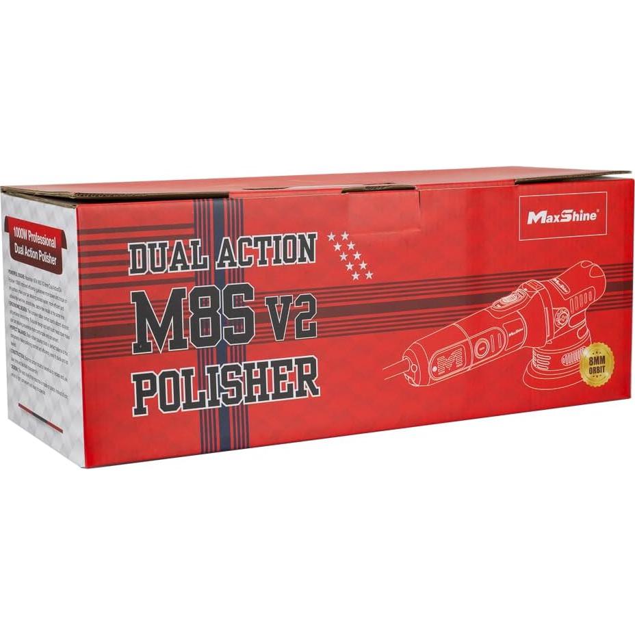 Pulidora Doble Acción Maxshine M8S V2 1000W 8mm 5"