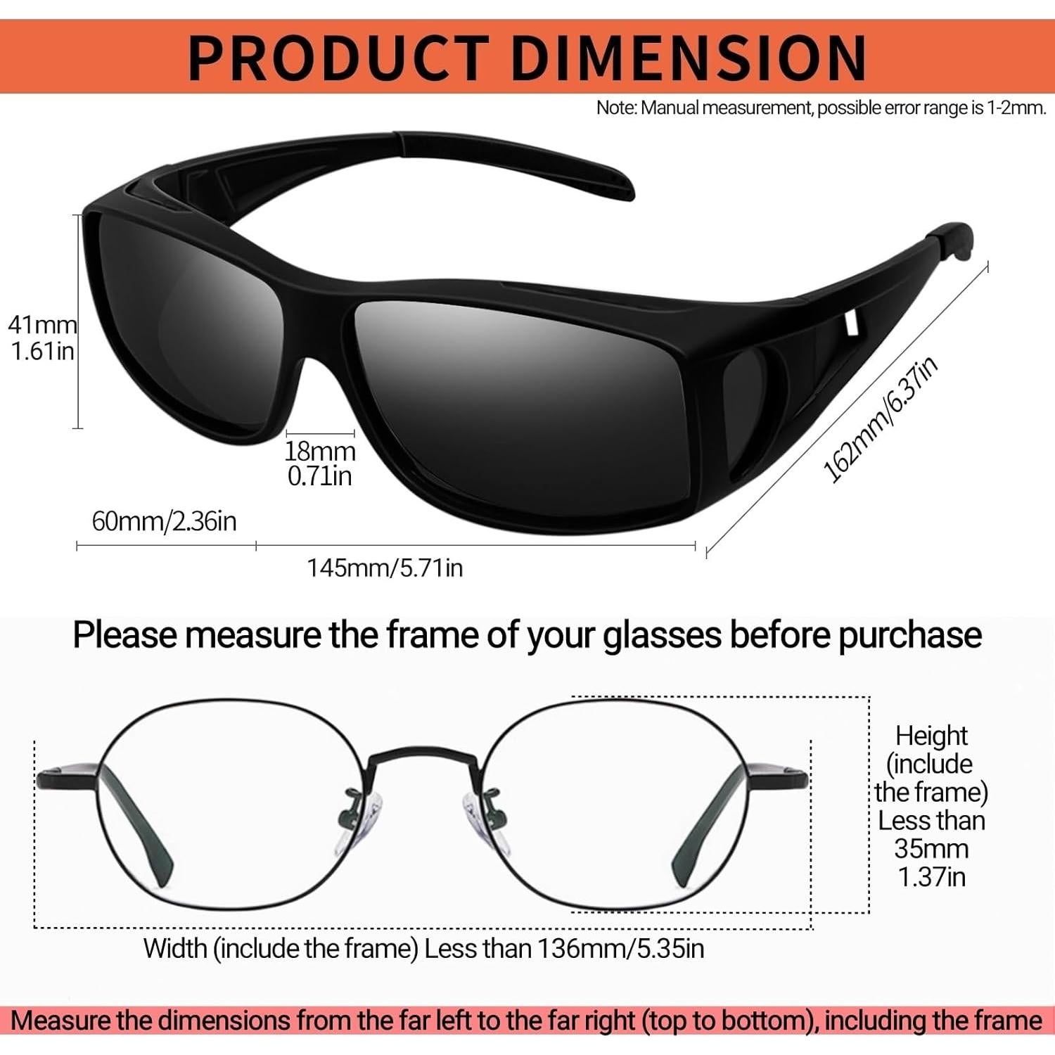 Gafas de Sol Polarizadas KANASTAL UV400 para Hombres y Mujeres