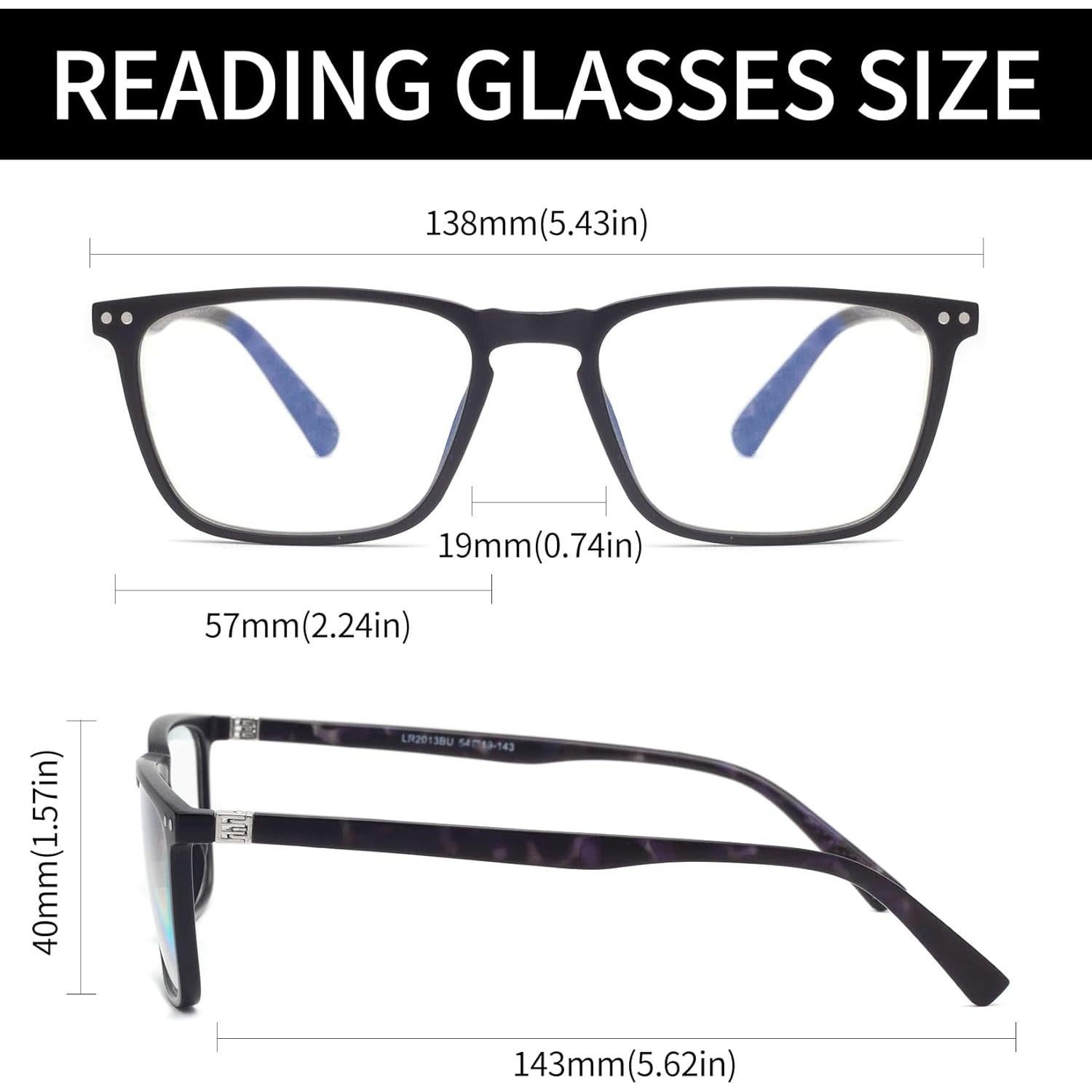 Gafas de Lectura Bloqueadoras de Luz Azul Jimmy Sunshine 1.0x