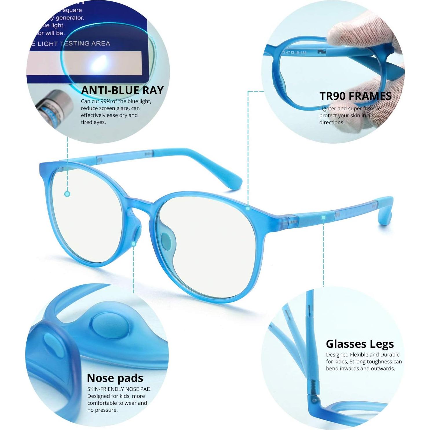 Gafas bloqueadoras de luz azul MERRY'S para niños 6-10 años