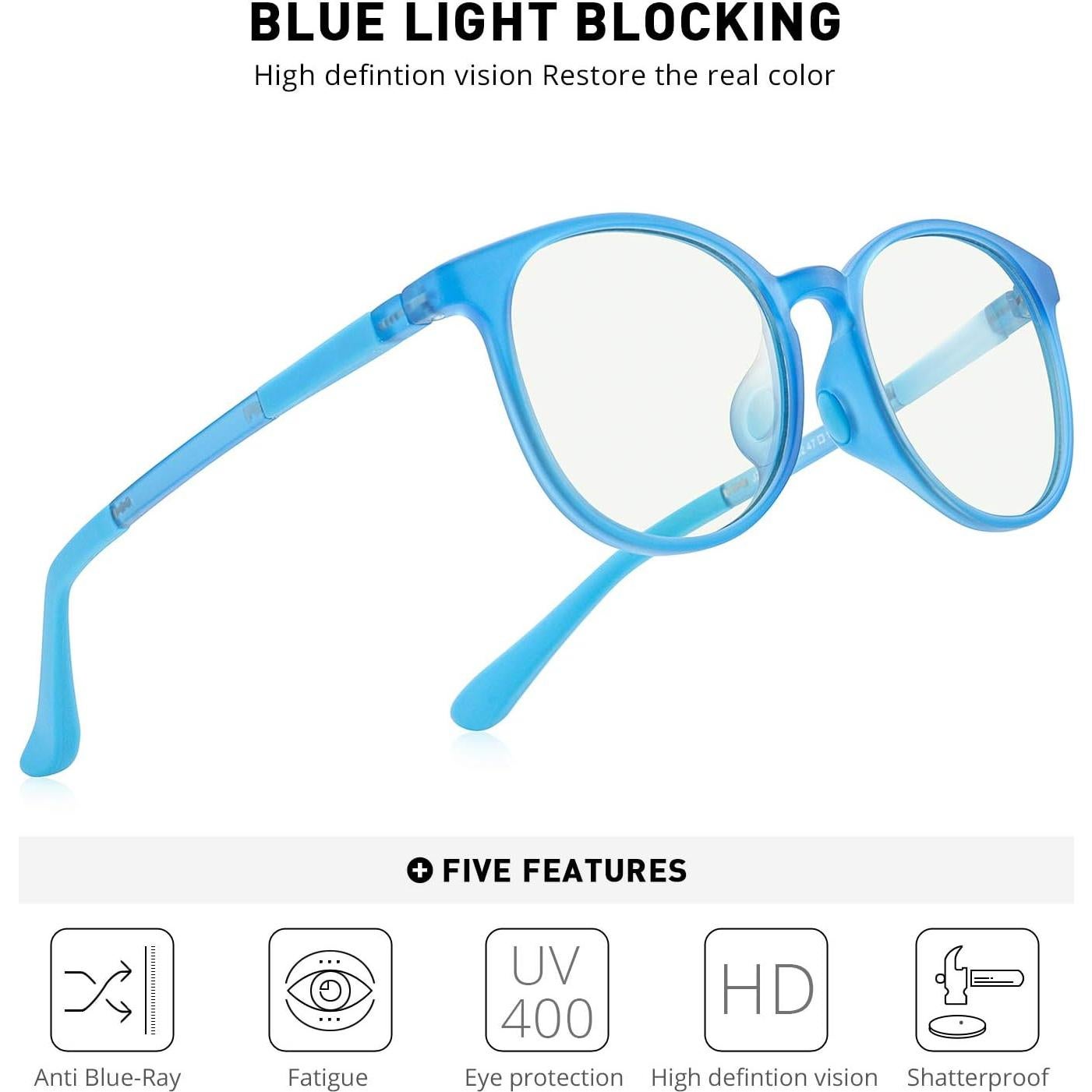 Gafas bloqueadoras de luz azul MERRY'S para niños 6-10 años