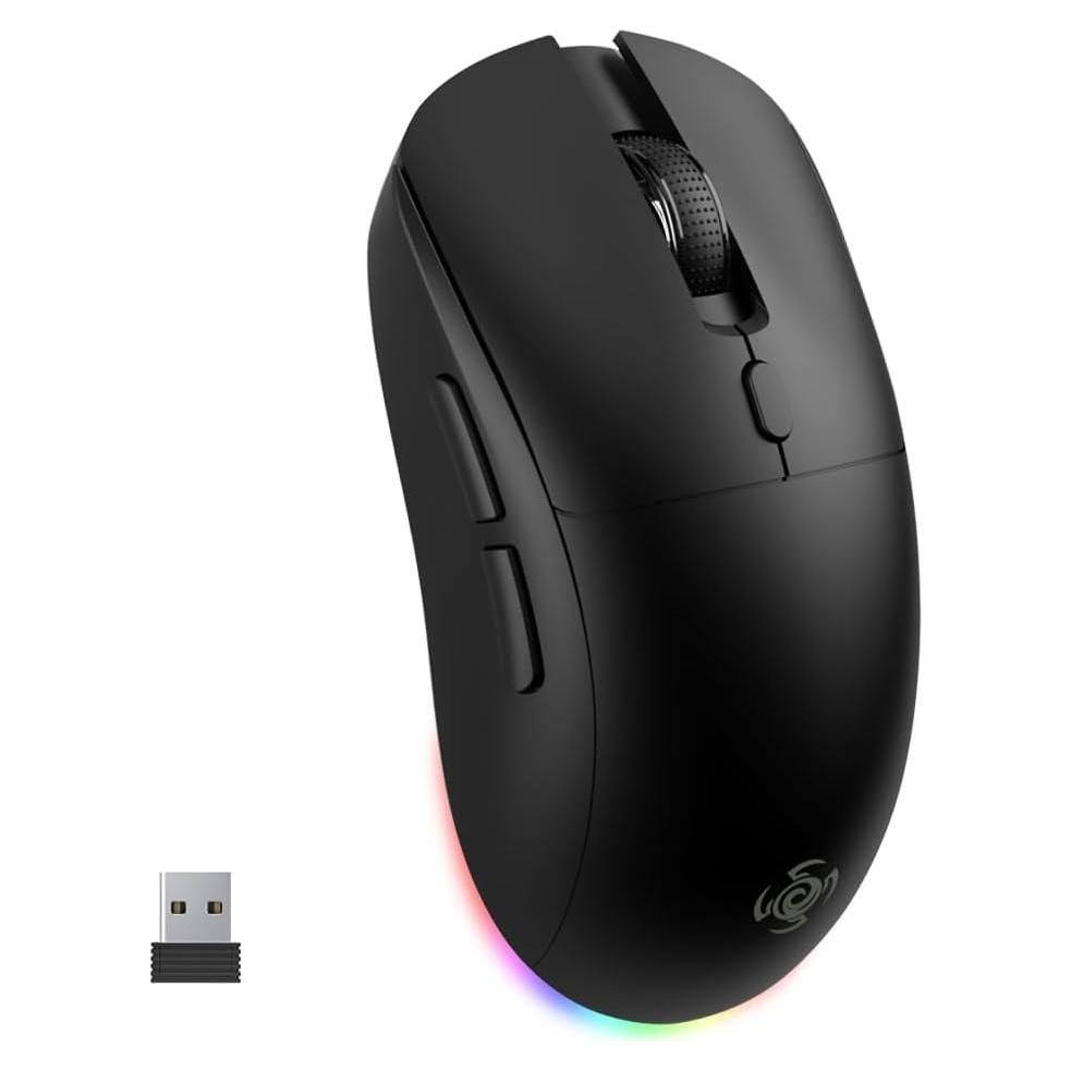 Ratón Gaming Inalámbrico LORERAN RGB 4800 DPI Ergonómico