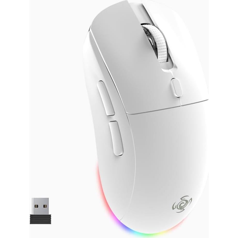 Ratón Gaming Inalámbrico LORERAN RGB 4800 DPI Ergonómico