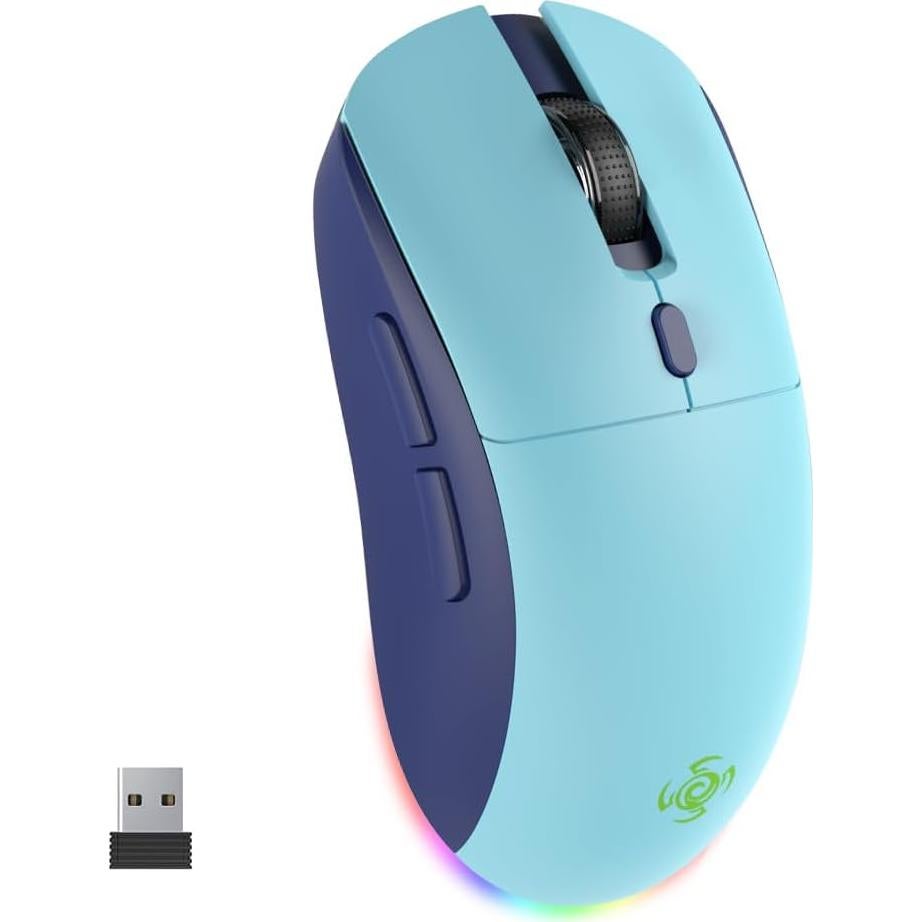Ratón Gaming Inalámbrico LORERAN RGB 4800 DPI Ergonómico