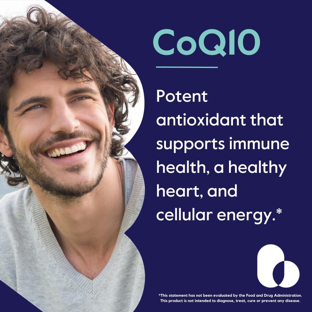 Coenzima CoQ10 400mg Bestvite - 120 Cápsulas Vegetarianas