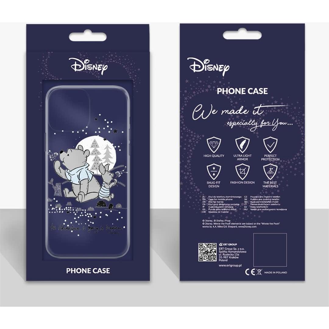 ERT GROUP Mobile Phone case for Samsung S21 Ultra Original and Officially Licensed Disney Pattern Winnie The Pooh and Friends 008 adapted to The Shape of The Mobile Phone, Partially Transparent