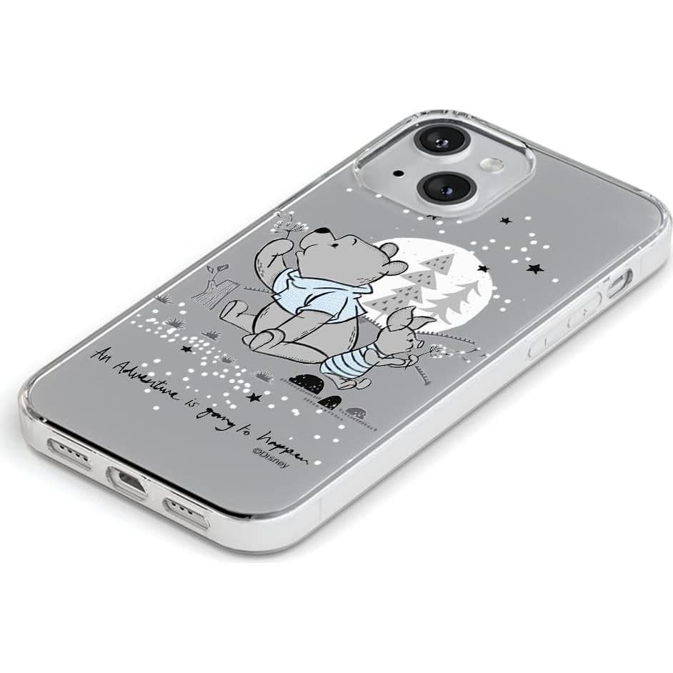 ERT GROUP Mobile Phone case for Samsung S21 Ultra Original and Officially Licensed Disney Pattern Winnie The Pooh and Friends 008 adapted to The Shape of The Mobile Phone, Partially Transparent