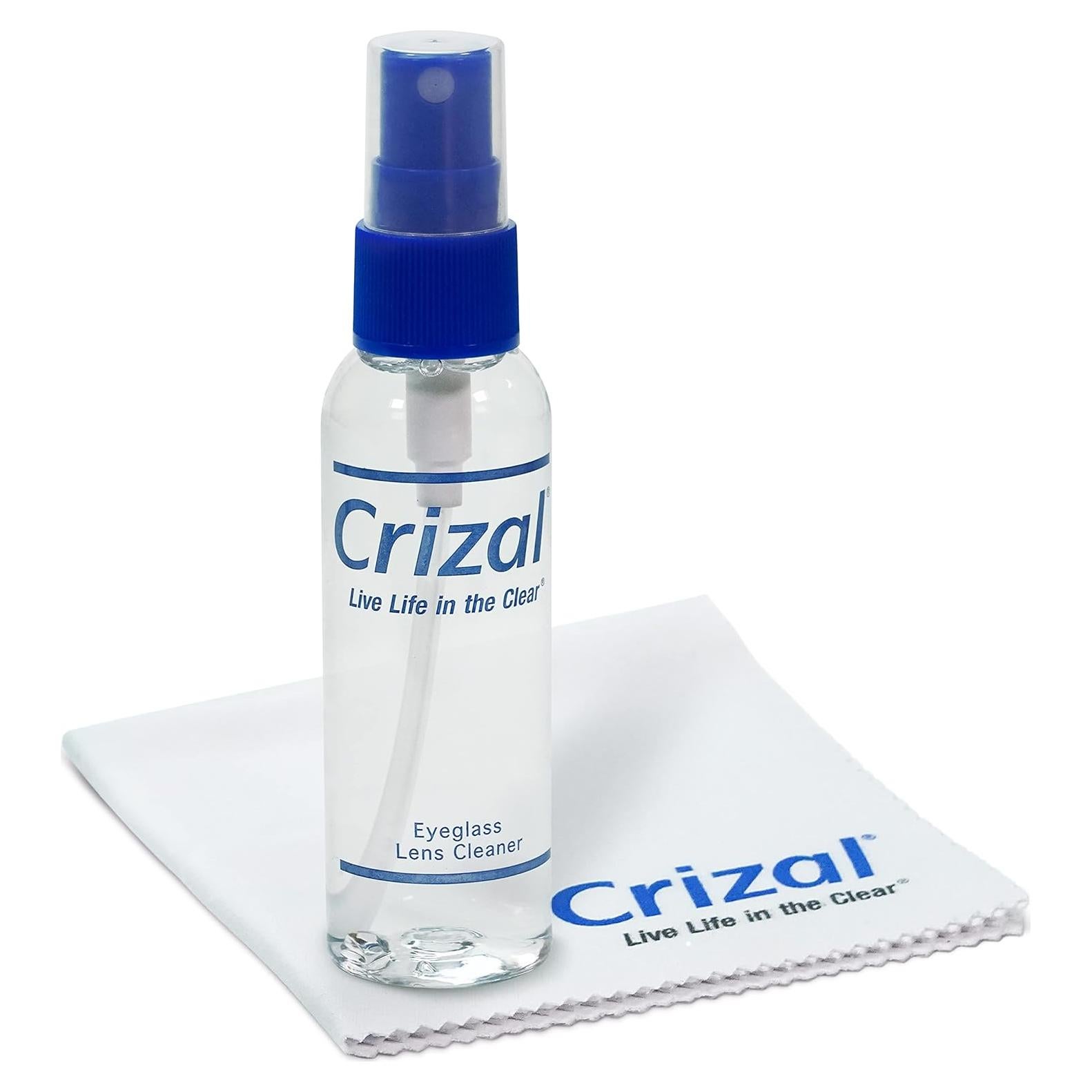 Kit Limpiador de Lentes Crizal 2oz con Paño Microfibra