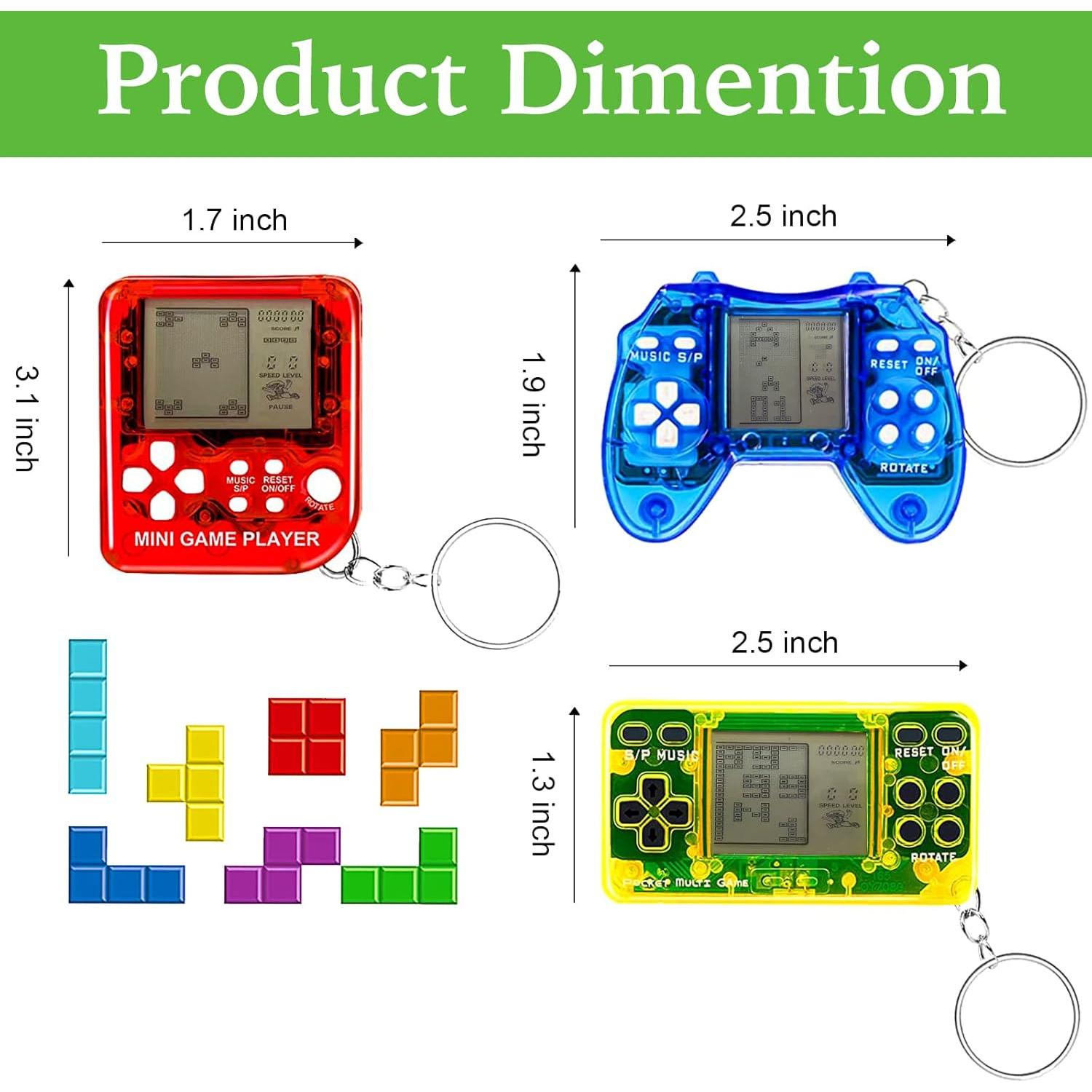 12 Llaveros de Videojuegos Carlerait para Fiesta Infantil