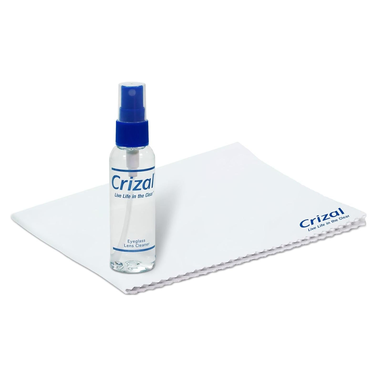 Kit Limpiador de Lentes Crizal 2oz + Paño Microfibra XL